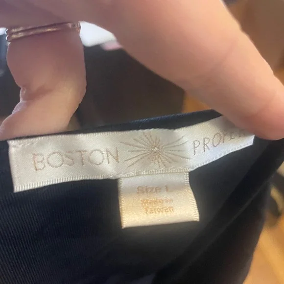 Boston Proper Womens Whimsigoth Lace Made To Be Seen Cami Tank Top Black Large - Picture 5 of 6